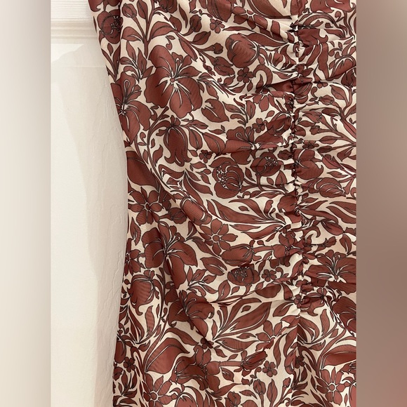 Bec + Bridge Priya Floral Print Ruched Strapless Mini Dress - Picture 2 of 8